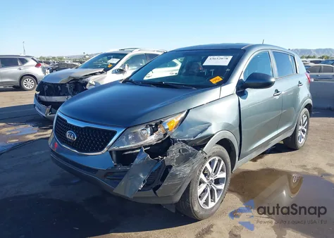 2014 Kia Sportage Lx from USA, damaged, VIN KNDPB3AC8E7558342